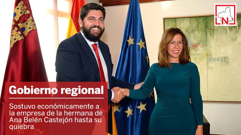 El Gobierno regional sostuvo económicamente a la empresa de la hermana de Ana Belén Castejón hasta su quiebra