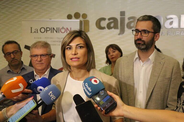 Inma Sánchez pide a la ciudadanía de la Región que vote pensando si el 24 de julio la mentira y el odio van a solucionar sus problemas