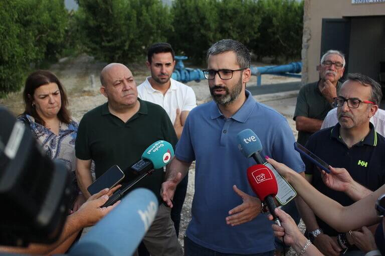 Francisco Lucas: “El 23J están en juego inversiones y proyectos para garantizar el agua para siempre en la Región”