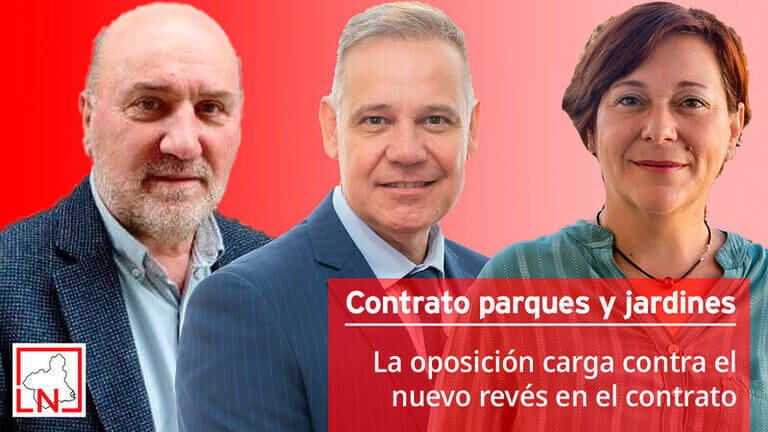 La oposición carga contra el nuevo revés en el contrato de parques y jardines