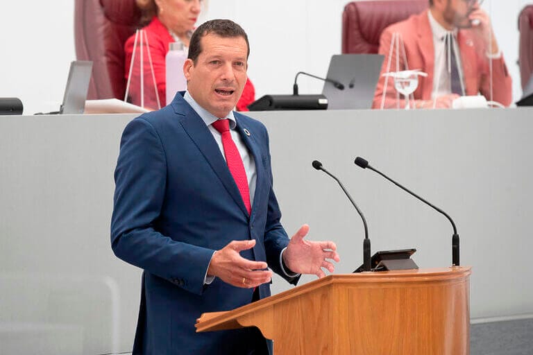 El PSOE exige a López Miras que permita el debate en la Asamblea para ampliar la moratoria urbanística del Mar Menor