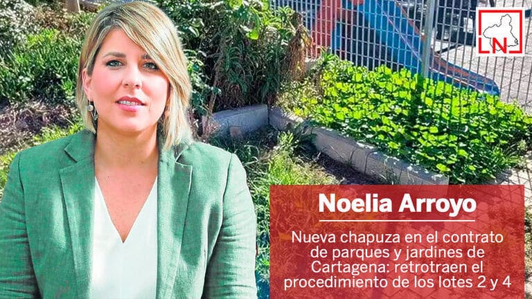 Nueva chapuza en el contrato de parques y jardines de Cartagena: retrotraen el procedimiento de los lotes 2 y 4