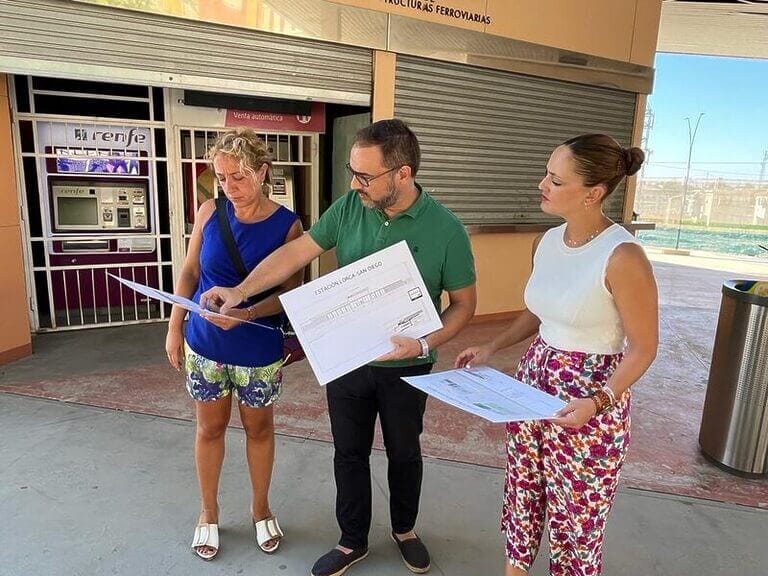 El PSOE critica que el PP siembre dudas sobre los plazos previstos de la llegada del AVE a Lorca y confirma que el proyecto del soterramiento ya contempla una nueva estación en San Diego para que no se retrasen las obras