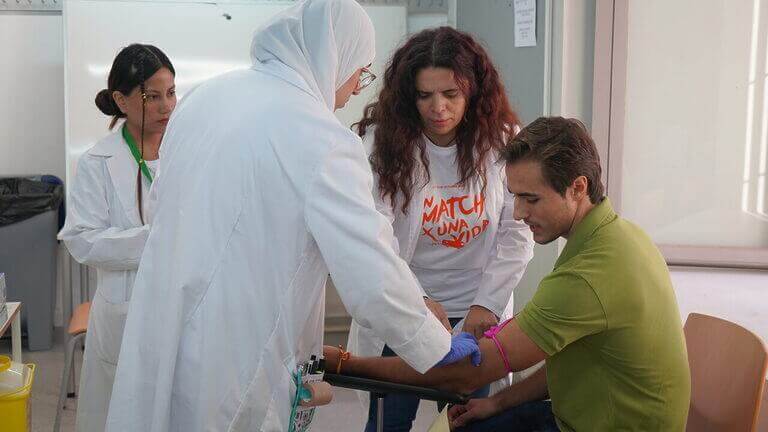 El alumnado responde al 'Match x una vida' que busca donantes de médula