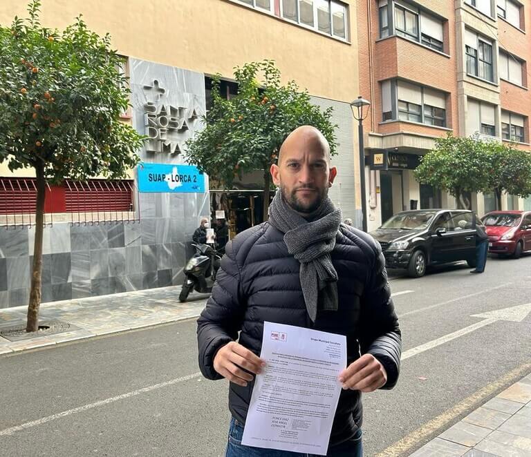 La saturación del Rafael Méndez confirma la exigencia del PSOE de la construcción de un segundo hospital a pesar de la vergonzante negativa de Gil Jódar y de López Miras