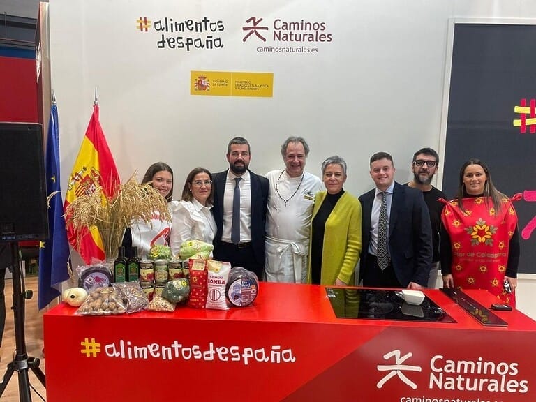 El Ayuntamiento de Calasparra presenta la oferta gastronómica y turística del municipio en el Stand “Alimentos de España” del Ministerio de Agricultura, Pesca y Alimentación