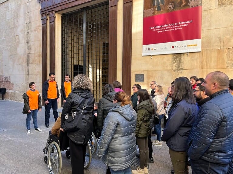 Una visita inclusiva y accesible por Caravaca de la Cruz