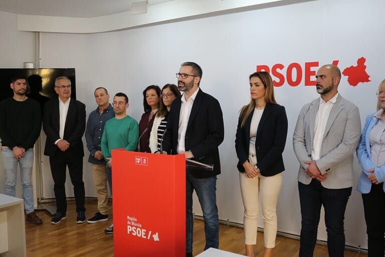 Francisco Lucas: “Esta candidatura es la de todos los compañeros y compañeras que forman el PSOE de Murcia”