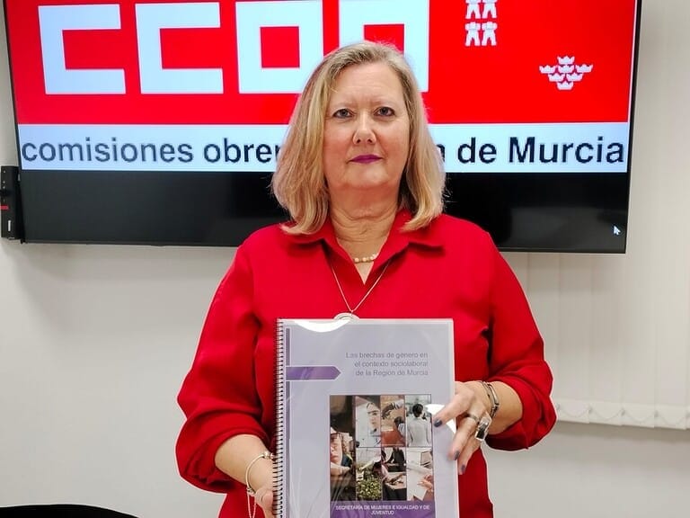CCOO presenta su informe sobre brechas de género en la Región de Murcia