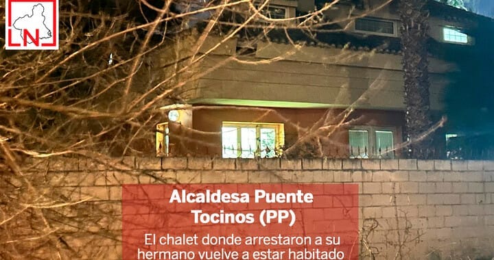 El chalet donde arrestaron al hermano de la alcaldesa de Puente Tocinos vuelve a estar habitado