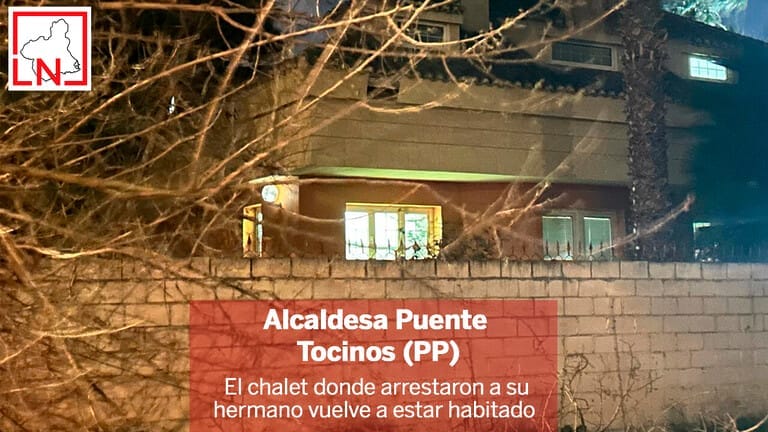 El chalet donde arrestaron al hermano de la alcaldesa de Puente Tocinos vuelve a estar habitado