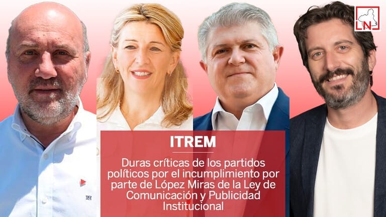 Duras críticas de los partidos políticos por el incumplimiento por parte de López Miras de la Ley de Comunicación y Publicidad Institucional