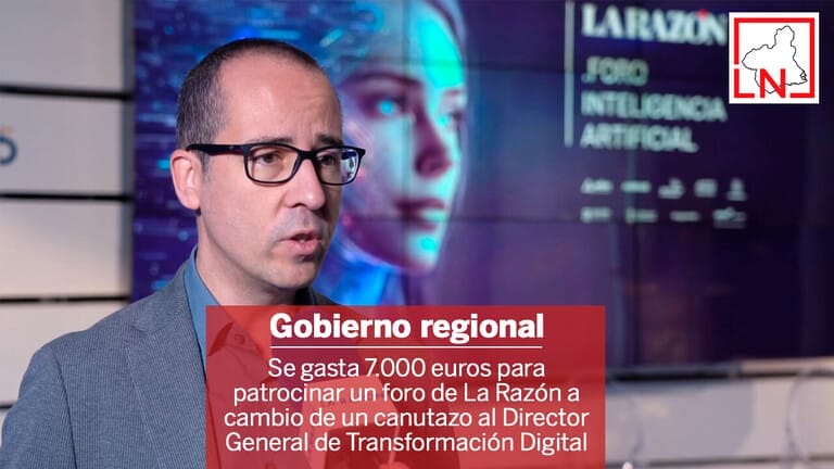 La CARM se gasta 7.000 euros para patrocinar un foro de La Razón a cambio de un canutazo al Director General de Transformación Digital