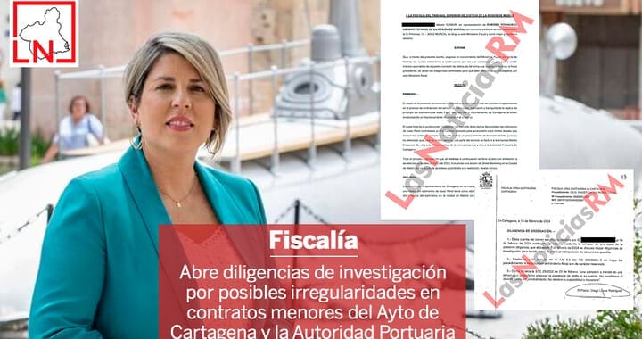 Fiscalía abre diligencias de investigación por posibles irregularidades en contratos menores del Ayuntamiento de Cartagena y la Autoridad Portuaria