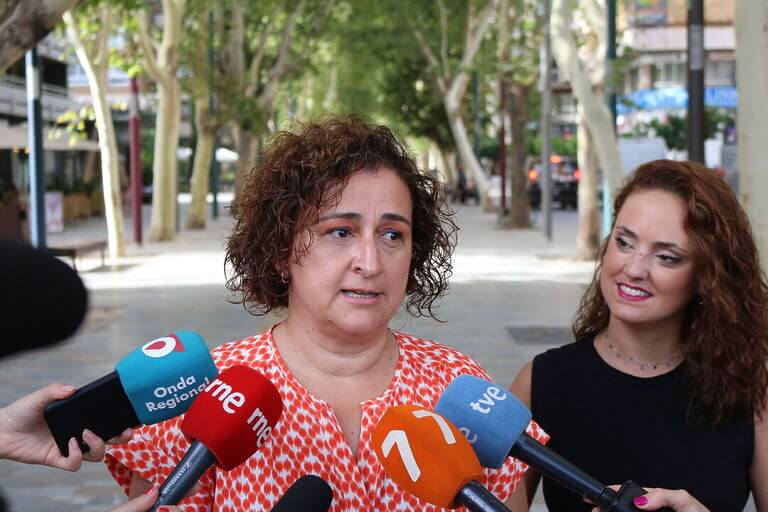 Caridad Rives: “El Partido Popular es el único responsable de que haya retrasado el desarrollo de las infraestructuras en la Región de Murcia”