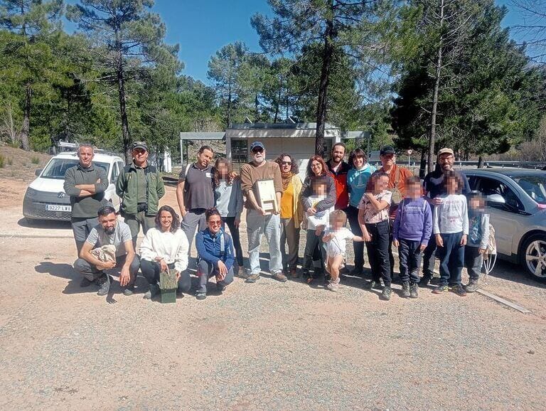 Se ponen en marcha las primeras medidas de conservación de murciélagos forestales en Albacete
