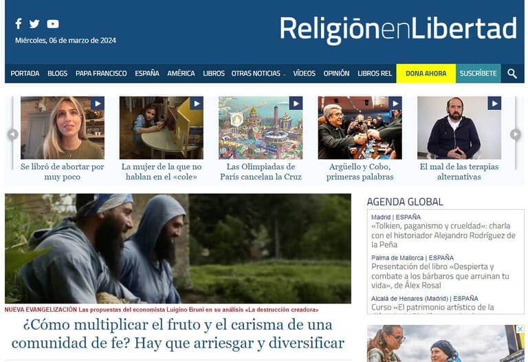 El ITREM compra publicidad a una fundación católica