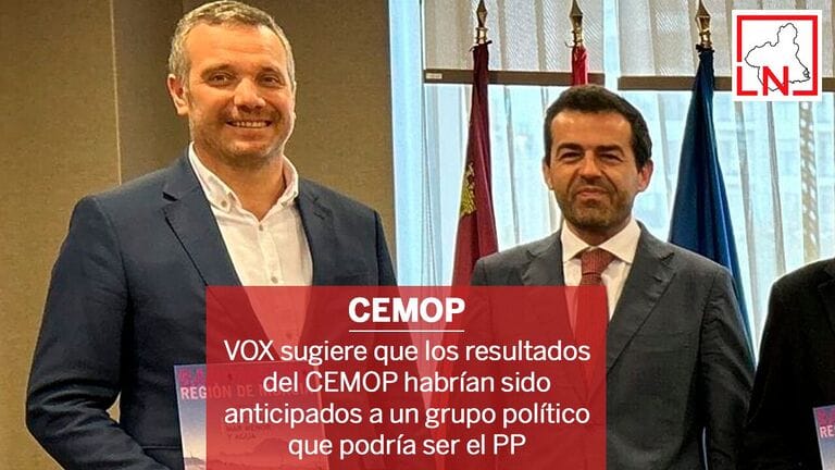 VOX sugiere que los resultados del CEMOP habrían sido anticipados a un grupo político que podría ser el PP