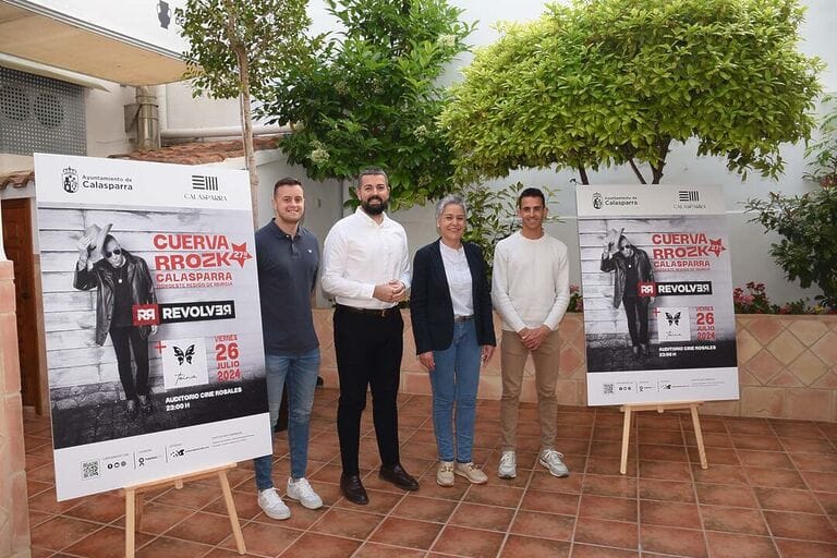 Revólver llega al escenario del Cuervarrozk (27º Edición) de Calasparra con su gira ‘Playlist, una nueva ola de versiones