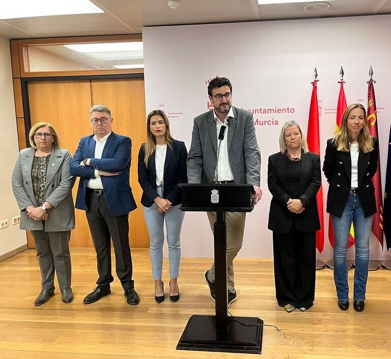 Ginés Ruiz: “Murcia ha perdido 300 días por la parálisis y la falta de proyecto de municipio del gobierno municipal del PP”