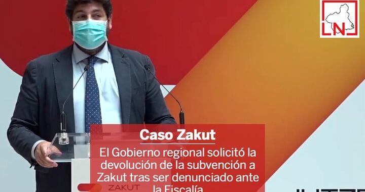 El Gobierno regional solicitó la devolución de la subvención a Zakut tras ser denunciado ante la Fiscalía