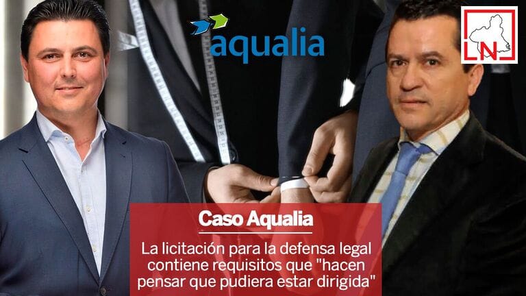 La licitación para la defensa del caso Aqualia contiene requisitos que "hace pensar que pudiera estar dirigida"