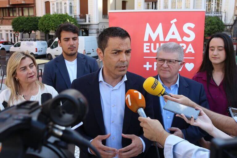 Marcos Ros: “El 9J la ciudadanía tendrá que elegir entre la Europa del PSOE, de los fondos europeos, del desarrollo de nuestros municipios o la Europa de la ultraderecha, la de la recesión y la austeridad”