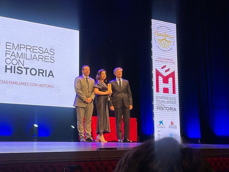 El alcalde de Mula reconoce la Excelencia de HIDA Alimentación en los Premios de Empresas Familiares de la Región de Murcia