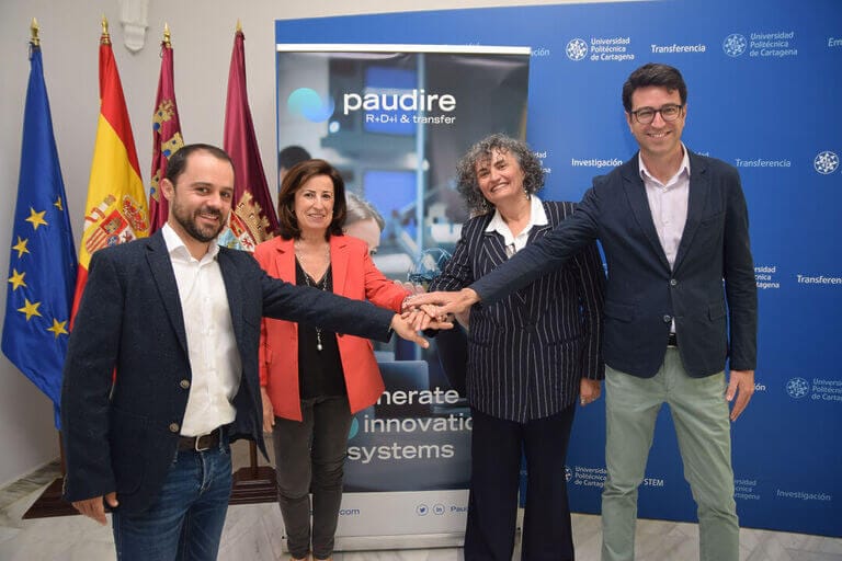 Aumentar la transferencia de I+D a las empresas y la captación de fondos, objetivo del acuerdo entre la UPCT y PAUDIRE