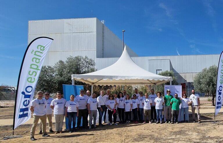 ANSE colabora en el proyecto “Respeto por el agua” impulsado por Hero, junto con el Ayuntamiento de Alcantarilla, para compensar la huella hídrica y de carbono de Hero España