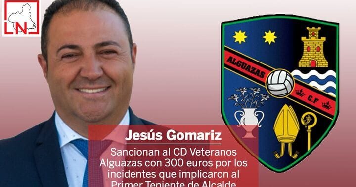 Sancionan al CD Veteranos Alguazas con 300 euros por los incidentes que implicaron al Primer Teniente de Alcalde