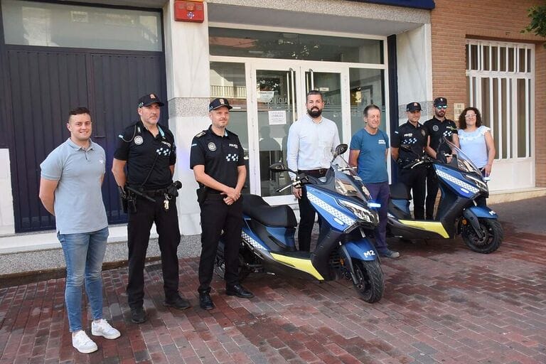Policía Local de Calasparra incorpora dos nuevas motocicletas