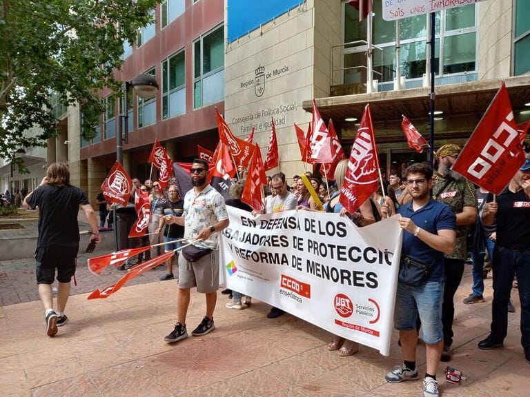 UGT Servicios Públicos denuncia el incumplimiento del Convenio del sector de Protección de Menores y Reforma Juvenil y apoya la reivindicación de un salario digno