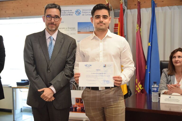 Premiado el TFG en Ingeniería Civil que ha diseñado un sistema de drenaje sostenible para La Manga