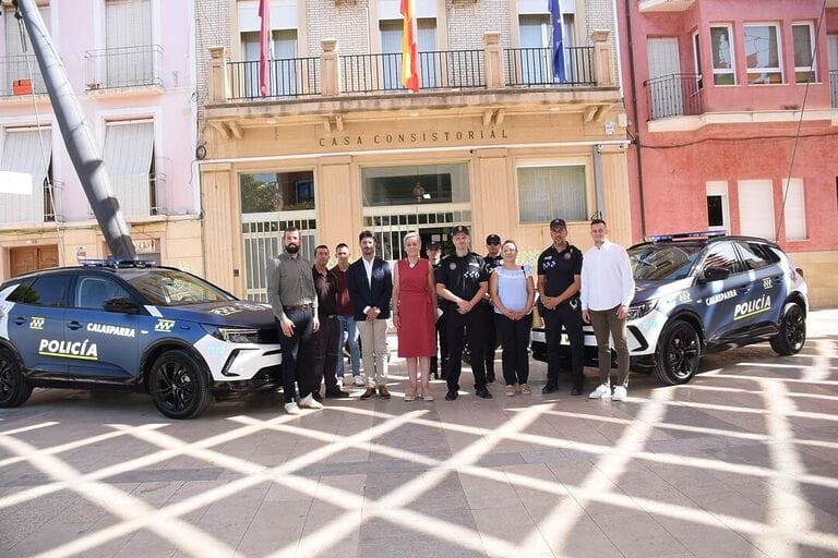 El Ayuntamiento de Calasparra renueva sus vehículos para la Policía Local