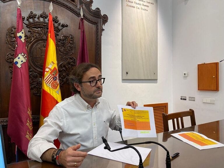 El Ayuntamiento de Lorca recibirá este mes más de 5 millones de euros del Gobierno de España correspondientes al año 2022 por la gestión del equipo de gobierno socialista