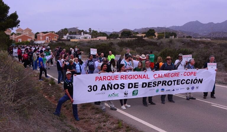 ANSE y WWF reclaman la aprobación urgente del Plan de Ordenación de los Recursos Naturales de Calnegre y Cope