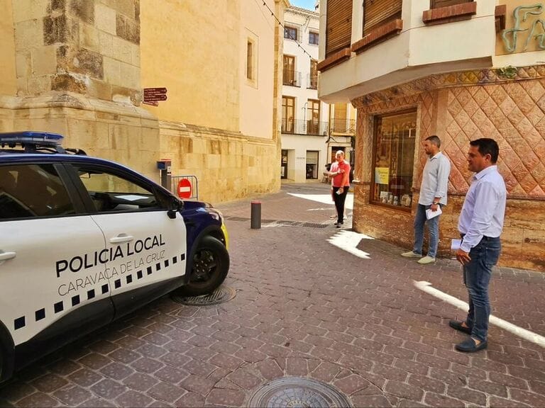La UPCT diseña un sistema flexible de regulación del tráfico en Caravaca que prioriza a los residentes