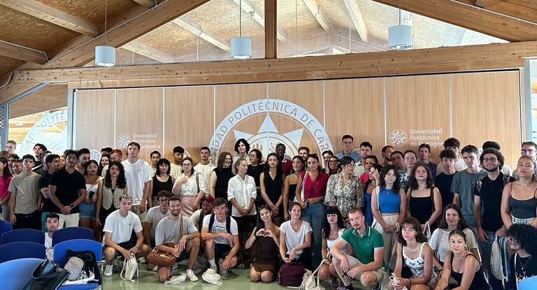 Welcome to UPCT: Más 230 estudiantes internacionales eligen la Politécnica este curso