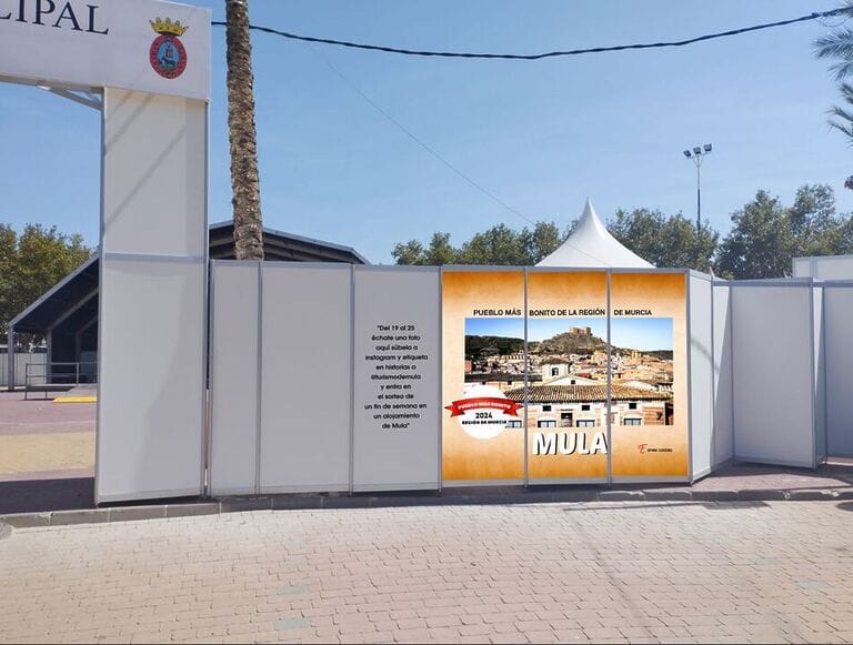 Sorteo "Mula, el pueblo más bonito de la Región de Murcia" durante las Fiestas Patronales