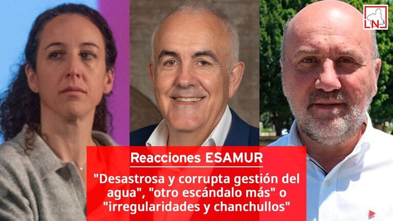 "Desastrosa y corrupta gestión del agua", "otro escándalo más" o "irregularidades y chanchullos"