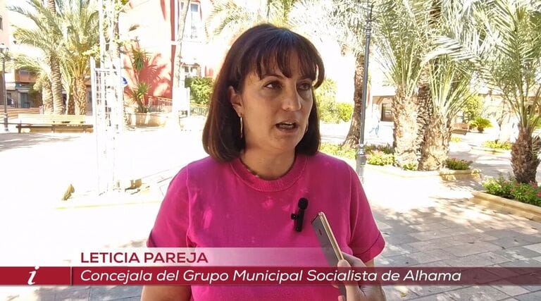 Alhama de Murcia reprueba a una María Cánovas que solo busca victimizarse