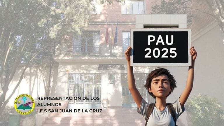 Estudiantes del I.E.S San Juan de la Cruz se movilizan por la nueva PAU 2025