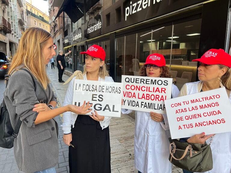 El PSOE exige mejoras laborales para las trabajadoras del Servicio de Ayuda a Domicilio en Murcia