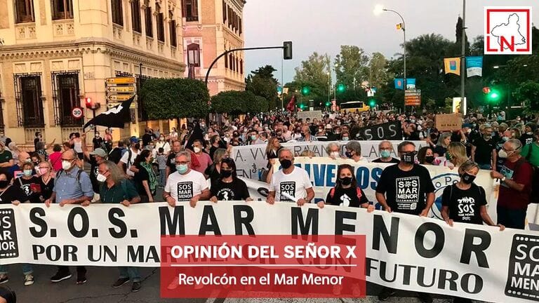 Revolcón en el Mar Menor