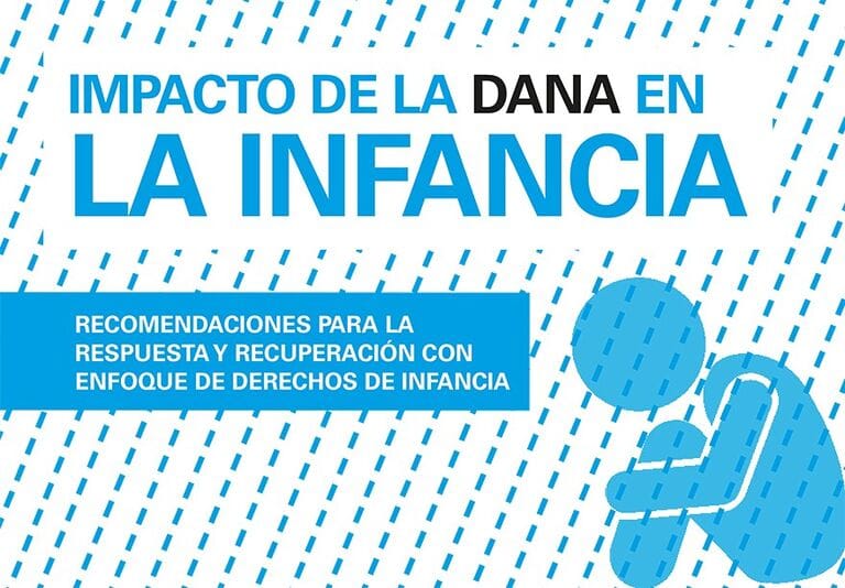 Más de 163.000 niños, niñas y adolescentes viven en municipios afectados por la DANA