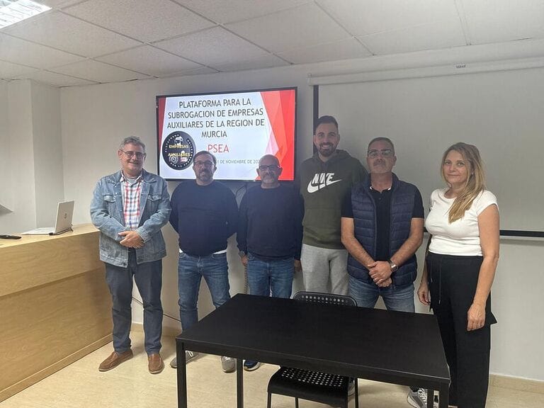 La Plataforma para la Subrogación de Empresas Auxiliares se presenta en Cartagena con demandas de justicia laboral