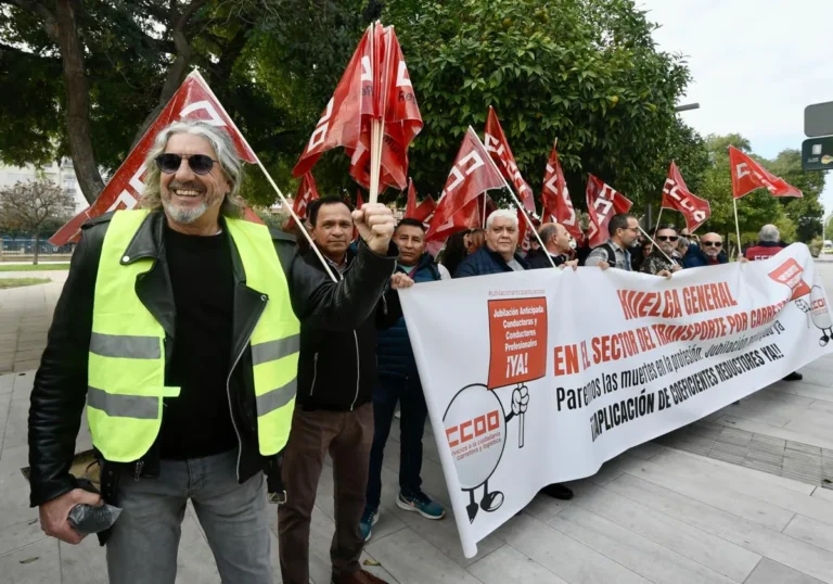 Éxito en la huelga del transporte en la Región de Murcia: CCOO anuncia próximas movilizaciones