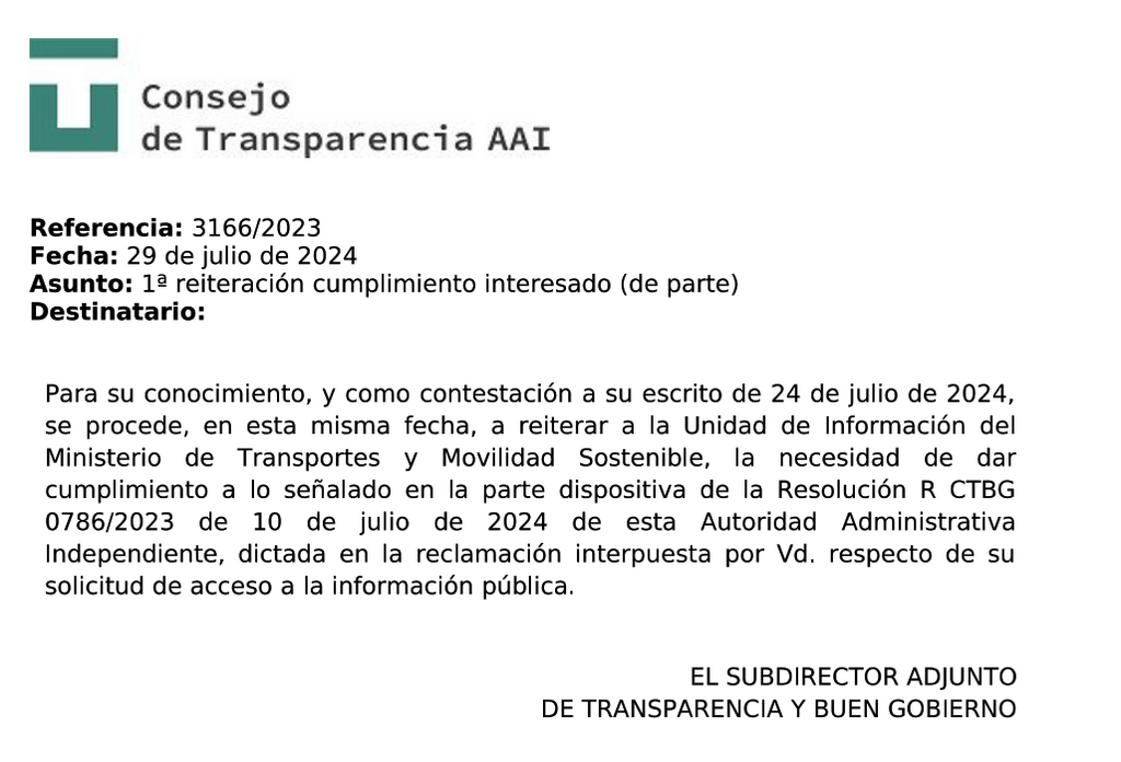 Denuncian a la Autoridad Portuaria de Cartagena por incumplir resoluciones de acceso a información pública Denuncian a la Autoridad Portuaria de Cartagena por incumplir resoluciones de acceso a información pública
