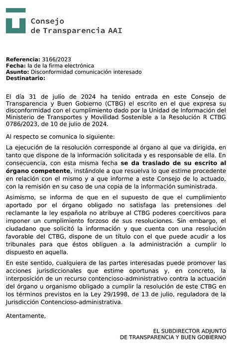 Denuncian a la Autoridad Portuaria de Cartagena por incumplir resoluciones de acceso a información pública Denuncian a la Autoridad Portuaria de Cartagena por incumplir resoluciones de acceso a información pública